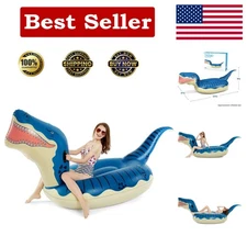 Fun 124'' Tyrannosaurus Rex Inflatable Float - Perfect for Pools & Beaches