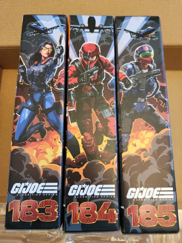 GI Joe Classified Haslab Rattler ¡SOLO FIGURAS! Baronesa, comadreja salvaje, + artillero Foto 2 de 4