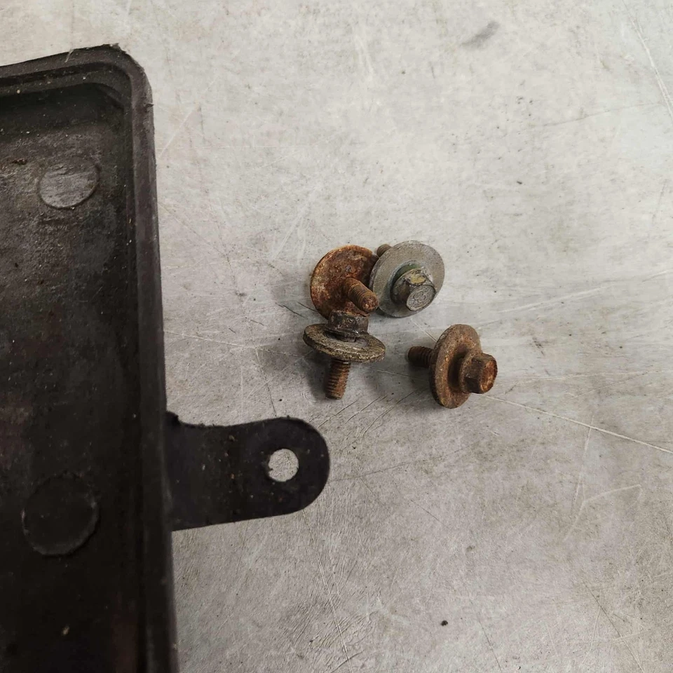 1999-2003 Mazda Protege Battery Tray w/ Hardware B26E-56-041D B26E56041D - Image 3 of 4