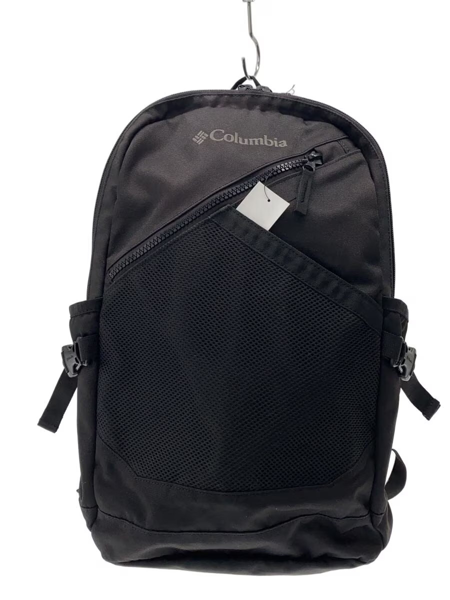Columbia Backpack, Polyester, Black, Solid Color,… - image 1