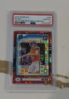 2024 Panini Donruss - Rated Rookie Bo Nix #369 Optic Preview Red Pandora Prizm