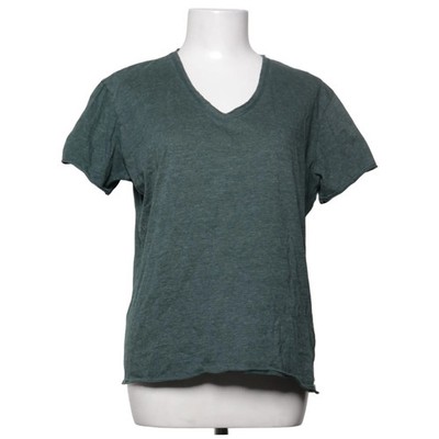 Y.TWO Jeans, T-shirt, Größe: XXL, Grün, Einfarbig, Damen #Faf