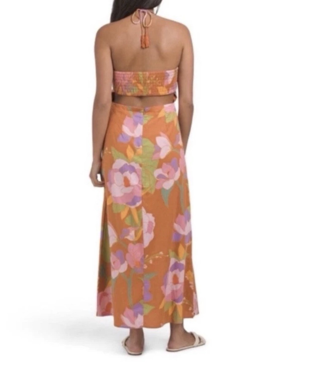 caroline rose linen dress Caroline Rose Lace Tank A-Line Dress