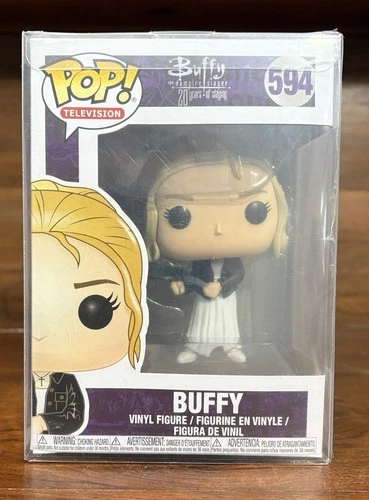 Funko Pop! Television! Buffy The Vampire Slayer with Crossbow #594 Protector NIB