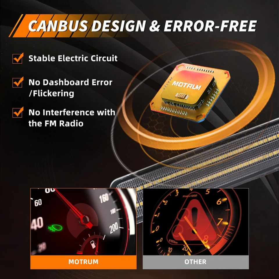 2 прозрачных динамических светодиодных габаритных фонаря указателя поворота для Lexus LS400 1995-1997 годов выпуска - Изображение 3 из 4