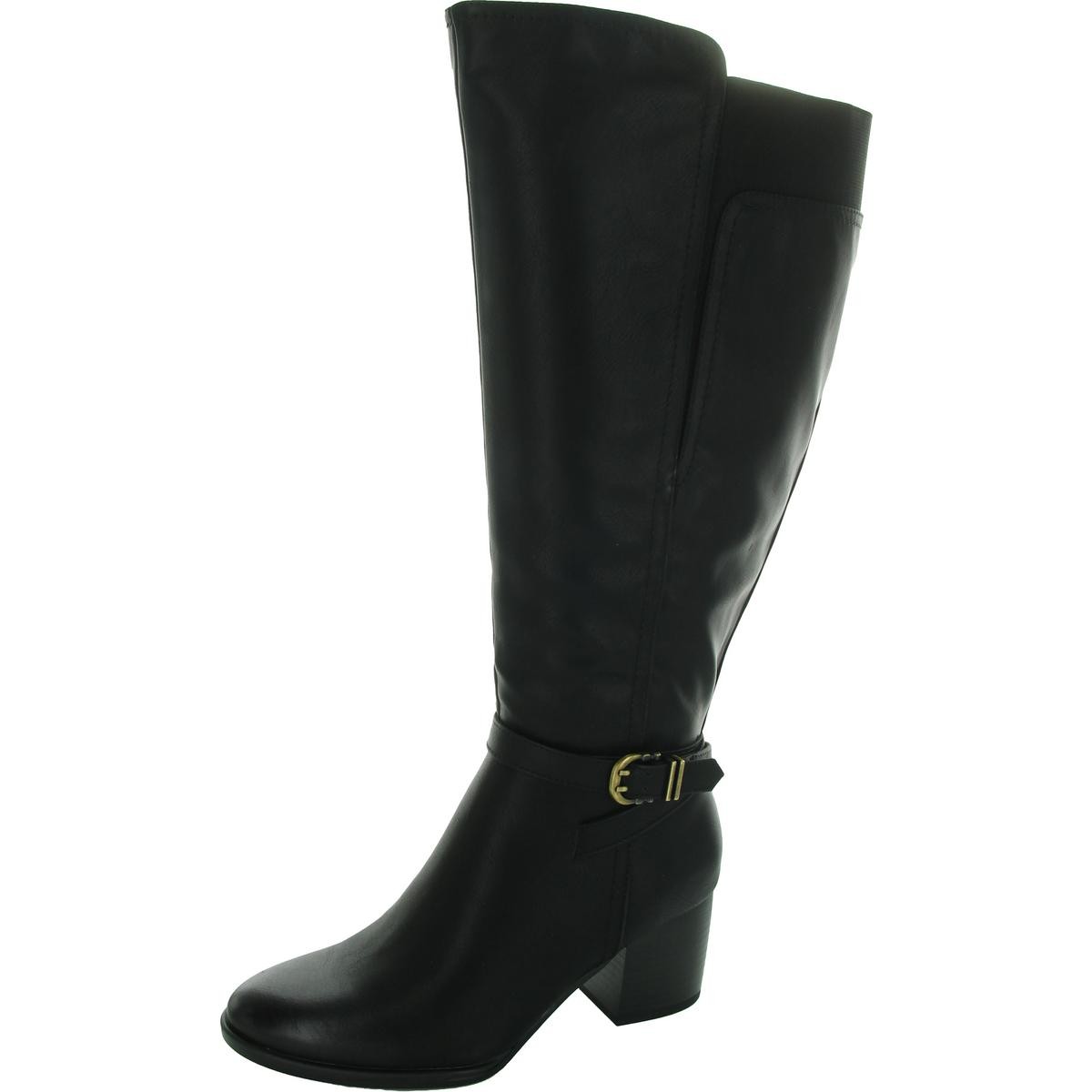 Женские черные сапоги до колена SOUL Naturalizer в центре города шириной 85 см C D W BHFO 5961 13490₽