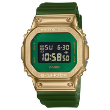 Casio G-shock Gm-5600cl-3 Gm5600cl-3 Gold Green Digital Watch