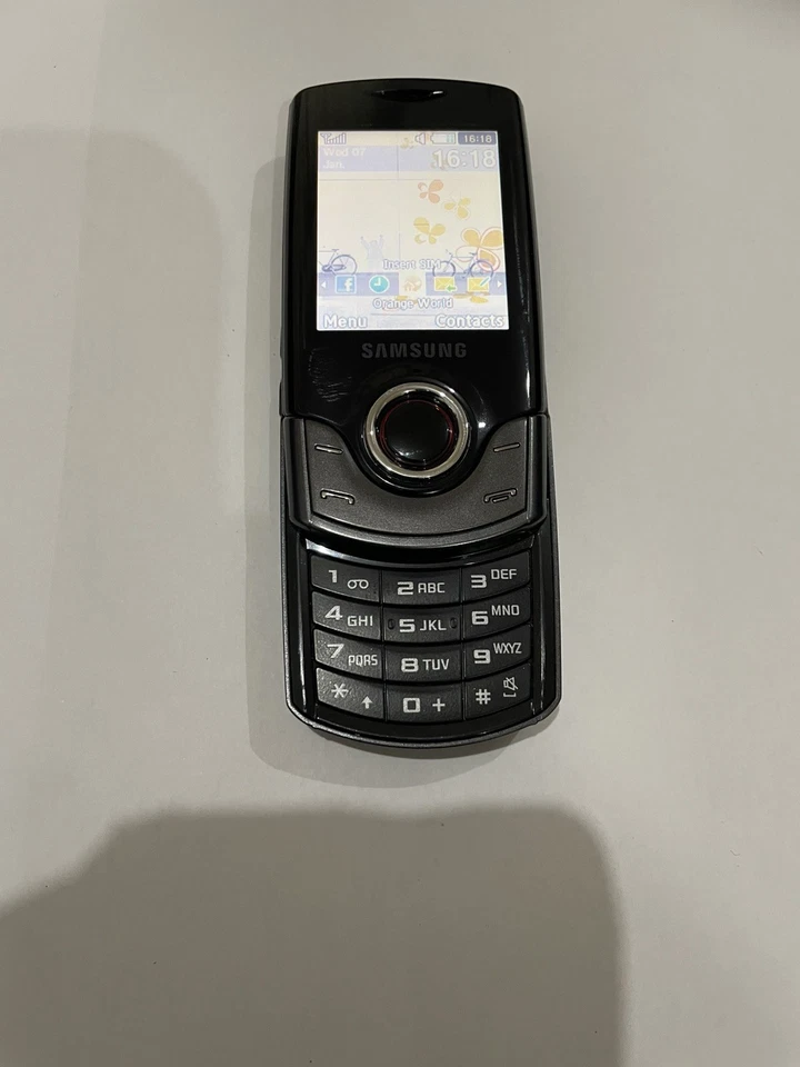 Samsung GT S3100 Slide Mobile Phone Unlocked Fully Working Retro Vintage Black, photo 3 of 5