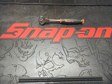 Snap On Fhcnf72 38 Drive Orange Soft Grip 180 Round Head Ratchet Used Nice Snap On Fhcnf72 38 Drive Orange Soft Grip 180 Round Head Ratchet Used Nice