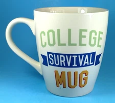 Oversized College Survival Mug, Ceramic Stoneware by Room Essentials, Over 1 Qt.