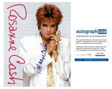 Rosanne Cash Signed Autographed 11x14 Photo Johnny Cash's Daughter '80s Hair