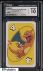 2021 Pokémon Japanese Playing Cards Pocket UNO Yellow Charizard CGC 10 GEM MINT