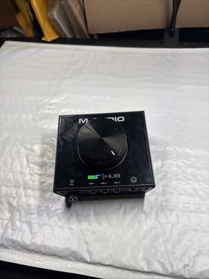 M-Audio AIR|Hub USB Audio Interface & 3-Port USB Hub Desktop Monitor Controller