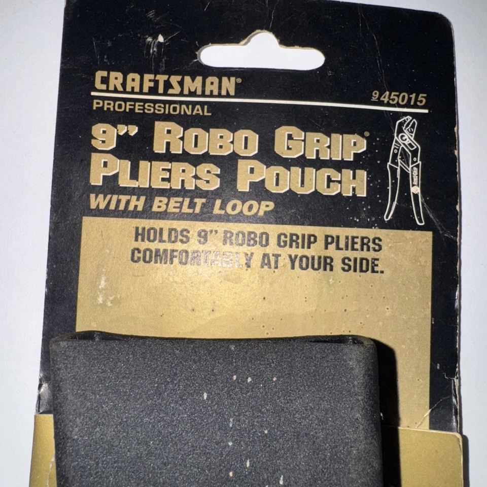 NEW Craftsman Professional 9" Robo Grip Pliers Pouch With Belt Loop - Image 2 of 4