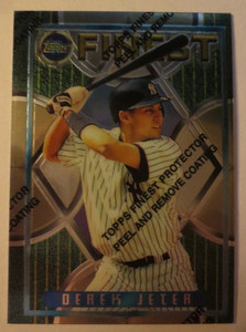 Derek Jeter 1995 Topps Finest Card # 279 Yankees RC HOF Mint