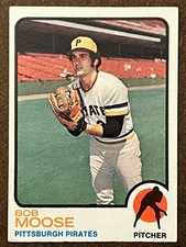 1973 Topps Baseball - #499 Bob Moose Pirates EXMint EXMT (Set Break)
