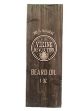 Image of Viking Revolution Beard Oil Conditioner 1 Oz Unscented New 100% Natural