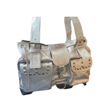 Dog Cat Designer Bag Carrier Silver Studs Small Custom Made