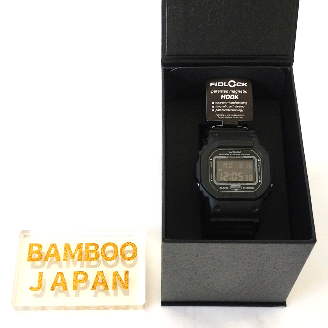 Casio G-SHOCK New Cloth Band Series DW-5600MNC-1JF Black | eBay