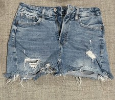 Old Navy Girls Jean Shorts Size 4 OG Straight High Rise