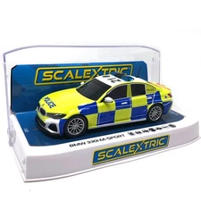 Scalextric C4165 BMW 330i M-Sport - Police Car 1/32 Slot Car