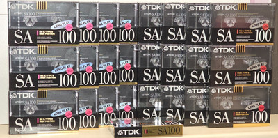 *NEU/OVP* TDK SA 100 Kassette Cassette TYPE 2 - IEC II - NOS - sealed (OVP-01)