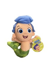 Fisher Price 2013 Nick Jr. Bubble Guppies Gil 8" Plush Toy Nickelodeon NWT
