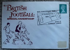 Burnley 90th Anniversary 2nd October 1971 First Day Cover