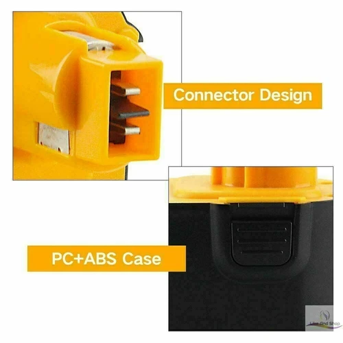 4.8AH Battery or Charger for DEWALT 12V DC9071 DW9071 DW9072 DW953 DW965 DW972 - Picture 8 of 12