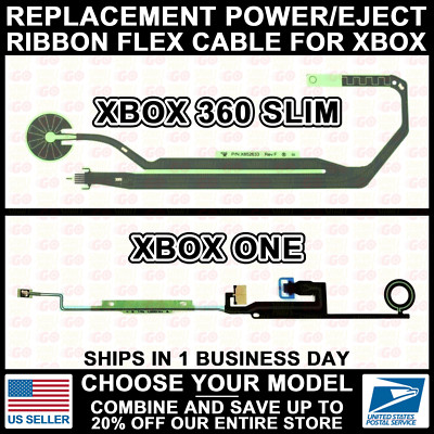Power Flex Cable for Xbox 360 S Slim/One Console On/Off Switch Sensor Ribbon