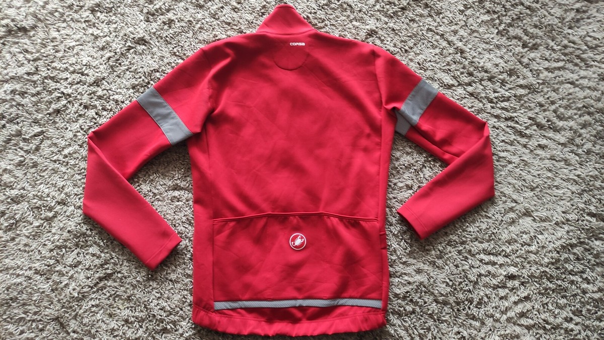 カステリ Nelmezzo Ros long sleeves jersey Castelli Nelmezzo RoS long sleeve FZ Cycling Jersey/Jacket