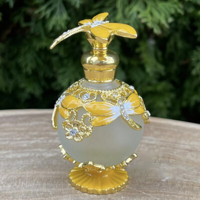 New Dragonfly Vintage-Style Perfume Bottle 25mL in Pineapple