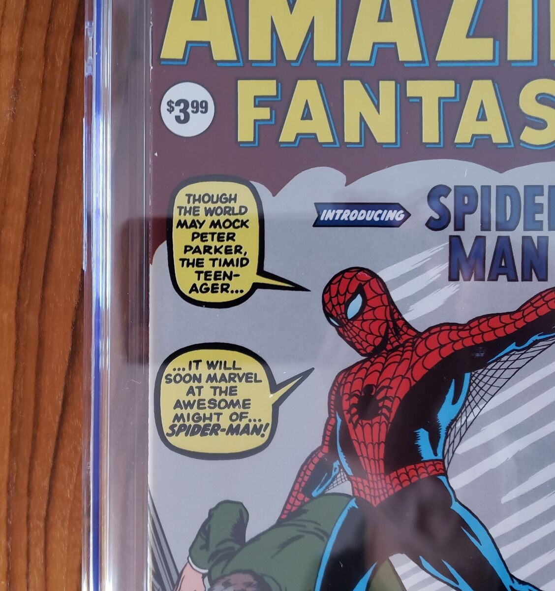 Amazing Fantasy #15 2019 Coverless CGC NG (No Grade Amazing Fantasy #15 2019 Coverless CGC NG (No Grade