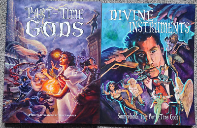 Part-Time Gods -  RPG Rulebook + Sourcebook - Divine Instrument