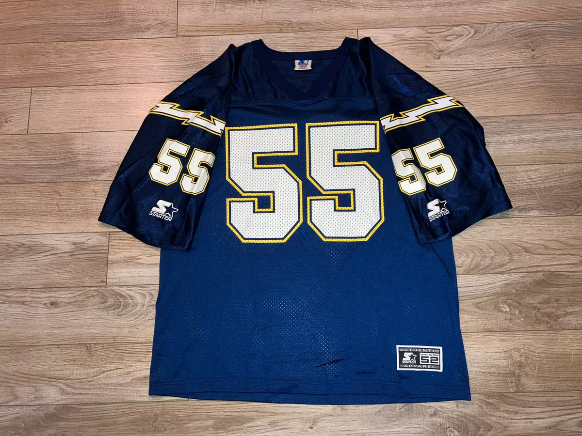 Nike Los Angeles Chargers No55 Junior Seau Navy Blue Team Color Men's Stitched NFL Vapor Untouchable Elite Jersey