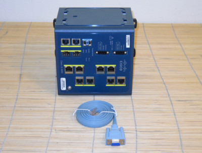 Cisco IE-3000-8TC Industrial Ethernet Switch 4xExpansion 2x SFP 8x 10/100Base-TX