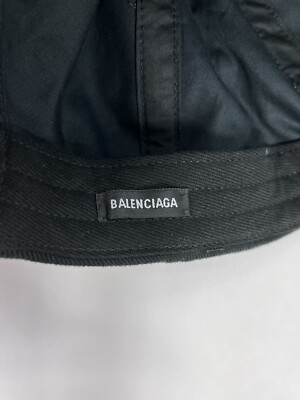 BALENCIAGA CREW EMBROIDERED LOGO CAP SIZE: L | eBay