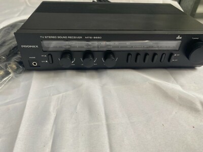 NEW PROMAX MTS-8650 TV STEREO SOUND RECEIVER/RADIO  MINT 