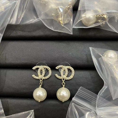 Earrings Women Fashion Circle Wedding Pearl Charms Jewelry Stud Crystal Dangle ^ - Picture 16 of 41