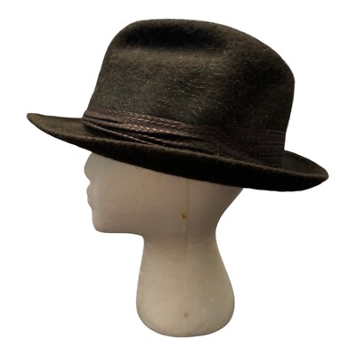 STENTOR Vintage Fedra Hat Stormer – Hand-Distressed Vintage Fedora