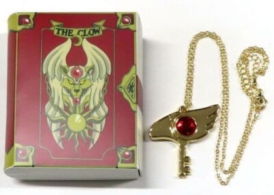 Card Captor Sakura 25th Anniversary Exhibition Seal Key Necklace