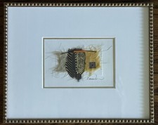 Original Signed ASIAN MIXED MEDIA Framed Art. Original Signed ASIAN MIXED MEDIA Framed Art.