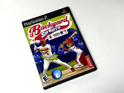Backyard Sports: Baseball 2007 PS2 CIB Complete Tested & Working