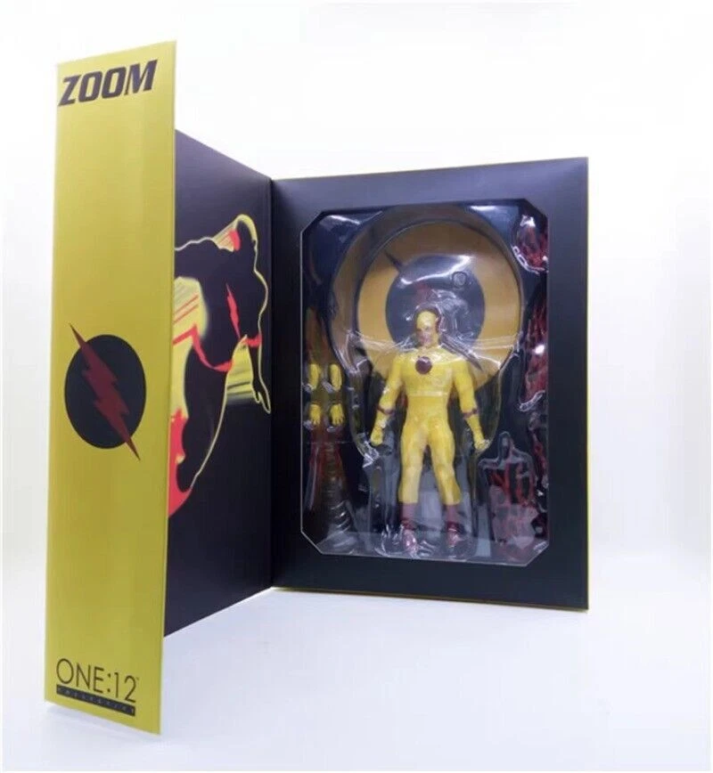 NUEVO DC COMICS The Reverse Flash ONE:12 6 pulgadas Figura de Acción Colectiva Juguete Caja Set Foto 2 de 4
