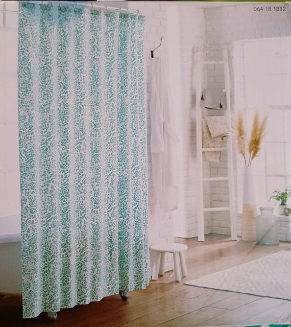 Threshold Shower Curtain Green Botanical Fl Cotton For Threshold Shower Curtain Green, Botanical Shower Curtain Cotton