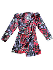 BNWT Women's Fashion Nova Kiss This Mini Wrap Dress Size XS