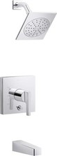 Kohler K-T99763-4G-CP Honesty Tub Shower Trim, Polished Chrome