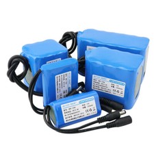 1500 30000mAh DC 12 V Portable Rechargeable Li-ion Battery Pack with AC Charger