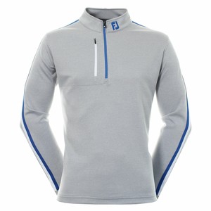 mens white golf pullover
