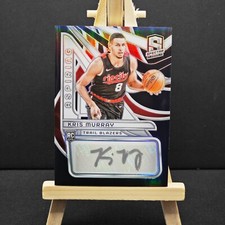 Kris Murray 23-24 Panini Spectra RC Autographs Black Light #AA-KMY 02/10